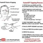 FasterEFT tapping chart for trauma relief